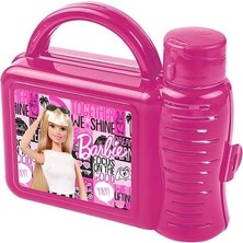 Nisar Store Barbi Lisanslı Beslenme Çantası ve Matara Ikisi Bir Arada Set