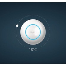 NY Home Fibaro FGT‐001+FGBRS‐001 Akıllı Ev Termostatik Vana Seti, Beyaz, 1 Adet