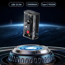 Nisar Store 10.000 Mah Powerbank USB 3.0, Pd Hızlı Şarj 22,5 W