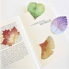 NY Home Guguk Akçaağaç Yaprağı Temalı • Not Seti • Sticky