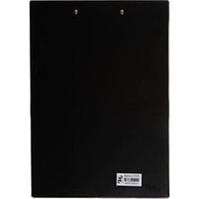Nisar Store 2k 444S A4 Pvc Kapaksız Sekreter Tablası, Siyah