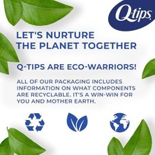 NY Home Q-Tips Swabs Seyahat Paketi, 30 Sayılı, 1 Adet Mavi