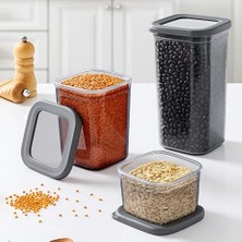 NY Home Life Tower Premium 8’li Saklama Kabı Seti – 3 Farklı Boy, Dikey Tasarım, Kilitli Kapak, Bpa Içermez