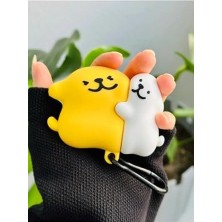 NY Home 1. Nesil ve 2. Nesil ile Uyumlu Tasarım Kalın Koruyucu Silikon Kılıf - Sarılankapak