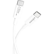 NY Home 60W Pd Type-C To Type-C Hızlı Şarj ve Data Kablosu 1 Metre | Uyumlu | Silikon Örgülü | Model P7