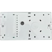 NY Home AK-501 Daire Içi Diafon Şubesi – Tek Tuşla Kapı Açma, Sesli Iletişim, Duvar Tipi, Şık Beyaz Tasarım, Apartman Konuşma Sistemleri