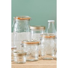 NY Home Le Parfait Super Terrines Klipsli/contalı Cam Kavanoz 350 ml