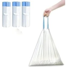 Calperia Büzgülü Kedi Tuvaleti Çöp Poşeti Seti (3X15 Adet)