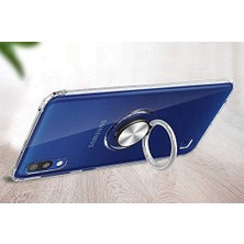 NY Home Galaxy A10 ile Uyumlu Kılıf Silikon Kırmızı