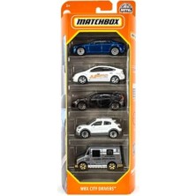 NY Home Matchbox Mbx City Drivers 5'li Paket Seti (1:64 Ölçek)
