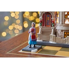 NY Home Department 56 Şehirde Bir Kadın En Iyi Arkadaşı, Köy Figürü, 4,97 Inç, Çok Renkli