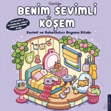 NY Home Benim Sevimli Köşem: Sevimli ve Rahatlatıcı Boyama Kitabı