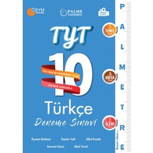 Palme Yayınevi Hazırlık Yks Tyt Türkçe 10 Deneme Palmetre Video Çözümlü