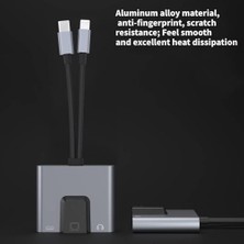 NY Home 3 In 1 Arada iphone ile Uyumlu Lightning/type-C - Ethernet Adaptörü - Telefon/tablet Ethernet Lan Ağ Adaptörü, Adaptörü Tak ve Çalıştır ZR815