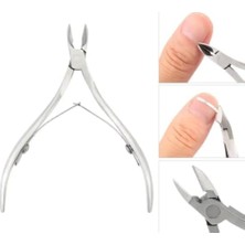 NY Home Tırnak Eti Pensesi, Paslanmaz Çelik, 9.6 Cm, Metalik Gri, Batık Tırnak Bakımı Için, MB-TIM-002