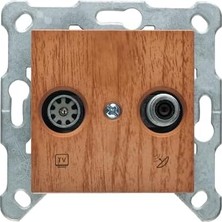 NY Home / Ceviz Tv Sat Sonlu Mekanizma ve Düğme/kapak Vakumlu Paket