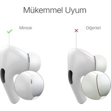 NY Home Pro ve Pro 2 Için Kulağa Tam Oturan ve Kulaktan Düşmeyen Ses Izolasyonu Sağlayarak Sesleri Güçlendiren Silikon Kulaklık Ucu Seti(Hepsi Aynı Ölçüde 3'lü Set) (Xs)