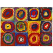 NY Home 16377 – Kandinsky: Kareler 1913 – 1500 Parça Puzzle