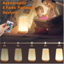 NY Home Masaüstü Şarjlı LED Aydınlatma Gece LAMBASI/GT-CL11