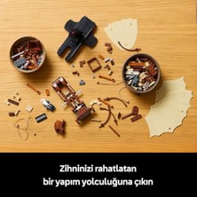 NY Home Da Vinci’nin Uçan Makinesi 10363 – Tarih ve Havacılık Meraklısı Yetişkinlere Özel Dekoratif Yapım Seti, Hediye Fikri (493 Parça)