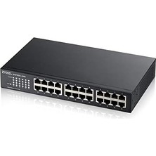 NY Home 24-Port 10/100/1000 Gigabit Ethernet Unmanaged Switch | Fansız Tasarım
