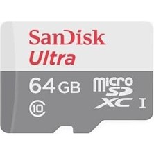 NY Home Ultra SDSQUNR-064G-GN3MN 10 Uhs-I 64 GB Micro Sd Kart