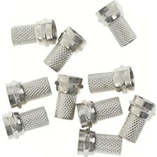 NY Home 10 Adet Tv Uydu Kablosu Rg6/u4 18MM Geniş F Konnektör