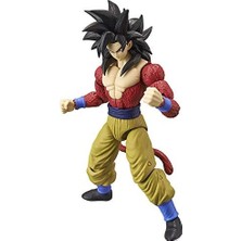 NY Home 16 cm Dragon Ball Super Saiyan 4 Goku Poz Verilebilir Figür, Dragon Stars Serisi