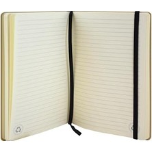 NY Home A5 Ahşap Kağıt Kaplı Defter Ahşap Rengi