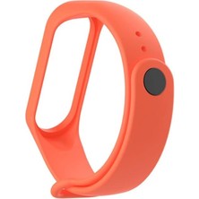 NY Home Mi Band 7 ile Uyumlu Saat Kayışı Ent Kaliteli Mi Band 7 ile Uyumlu Spor Saat Kontrast Renkli Termoplastik
