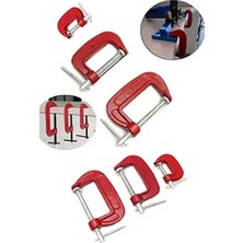 NY Home G Tipi 3lü Mengene Sıkıştırma Seti 25-50-75 mm Mengene Seti 1410