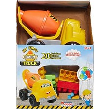NY Home Küçük Çimento Kamyonu Bloklu (20 Parça)