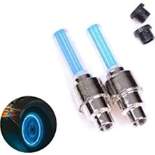 Calperia Işıklı Sibop Kapağı - Mavi, 2 Adet