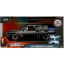 NY Home Hızlı ve Öfkeli Hızlı x 1:32 1967 Chevy El Camino Kafesli Versiyon Döküm Arabalar, Çocuklar ve Yetişkinler Için Oyuncaklar