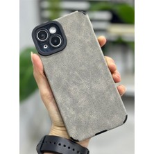 NY Home 14 ile Uyumlu Alcantara Tasarımlı Esnek Silikon Kılıf