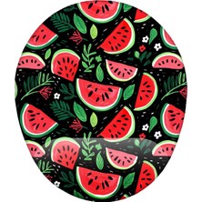 NY Home Karpuz Desenli Bilek Destekli Mouse Pad
