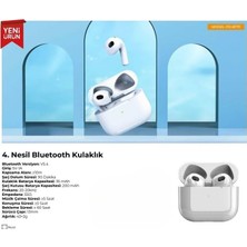 NY Home PD-BT111 4.nesil Bluetooth Kulaklık V5.4 - Beyaz (PD-BT111)