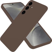 Akinco Galaxy A36 Kılıf First Silikon - Kahverengi