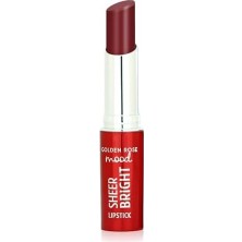 NY Home Mood Sheer Bright Lipstick NO:108 Rosy Plum - Parlak Ruj