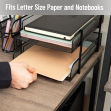 NY Home Reader 2'li Paket Dosya Klasörü, 2 Parça, Istiflenebilir, Siyah