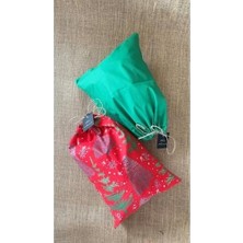 NY Home Alamode Yılbaşı Özel ve Yeşil Hediye Kesesi