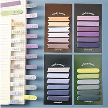 NY Home Guguk Sarı - Yeşil Temalı 6 Renkli Not Seti • • Sticky