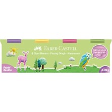 Nesto Home Oyun Hamuru, 4X100, Pastel Renkler