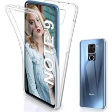 NY Home 9 360 Kılıf Şeffaf Ön Arka Silikon Kmp ile Uyumlu