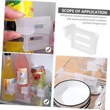 NY Home 20'li Buzdolabı Bölücü Klips Seti – Raf Düzenleyici Ayırıcı Klips – Kompakt ve Görünmez Organizer – Buzdolabı, Çekmece, Saklama Kutusu Için Pratik Tak-Çıkar Bölücüler