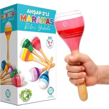 NY Home Toys Ahşap Marakas 2'li