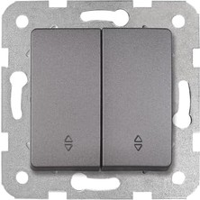 NY Home Life Granit Grisi Komütatör Vavien Mekanizma ve Düğme