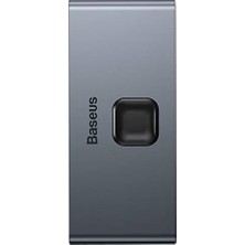 NY Home Matrix 2 In 1, Çok Fonksiyonlu Bilgisayar/telefon HDMI Hub Adaptörü, Koyu Gri, Giriş: Hdmı, Çıkış: HDMI 4K & Arc, 4K 60 Hz Destekli,seyahat Boy