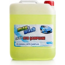 Max&Wash Max Wash Ph dengeli-nötr yoğun köpüklü oto şampuan 4kg