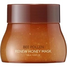 NY Home Kuru ve Cansız Ciltlere Arı Poleni Içerikli Nemlendirici Peeling Maske Bee Pollen Honey Mask 130 Mililitre